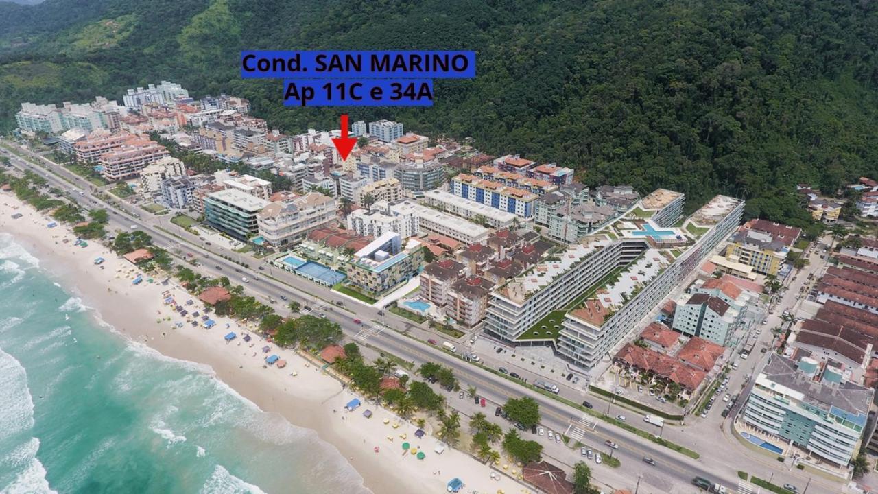 Praia Grande - Ubatuba- Parte Nobre - Ap 34A No Cond San Marino Zewnętrze zdjęcie